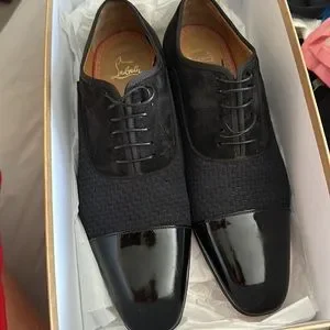 Authentic Christian louboutin Greggo Flat size 10 1/2, used twice Christian Louboutin Greggo Men main image 4